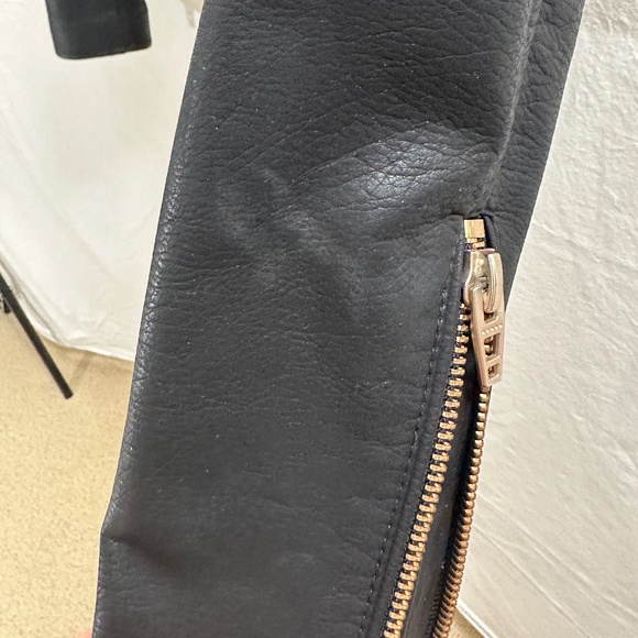 Blank NYC Faux Leather Moto Jacket Size XS - Picture 8 of 8